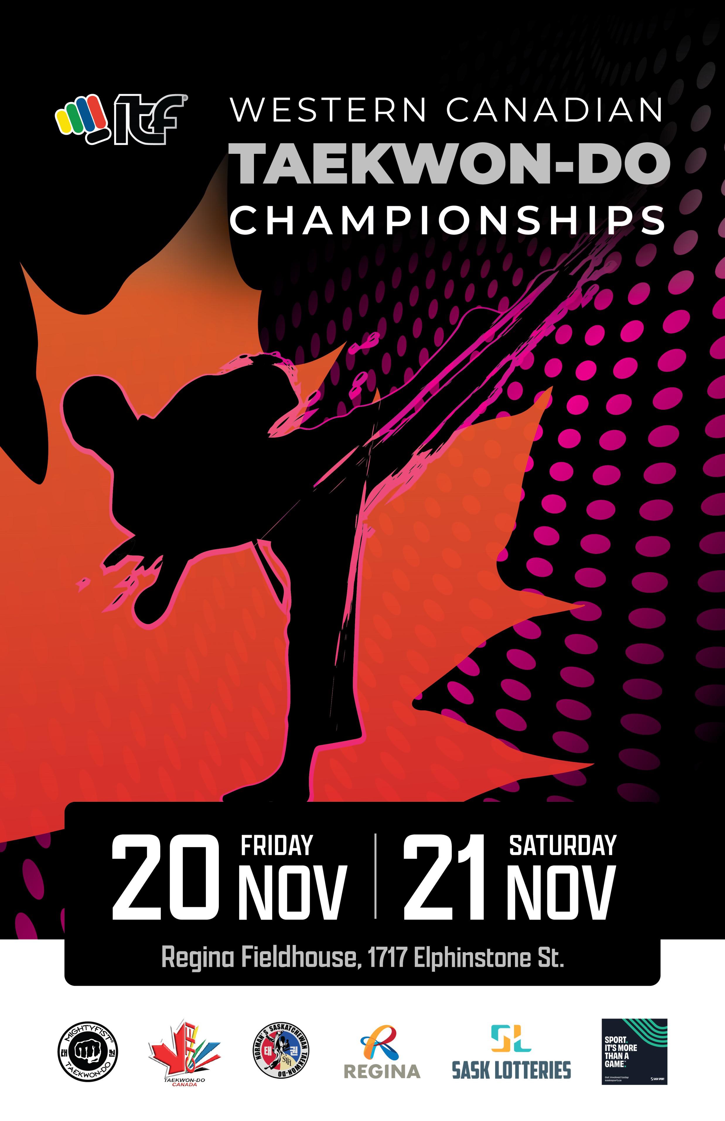 CTFI Western Canadian Taekwon-Do Championships 2026- Regina SK